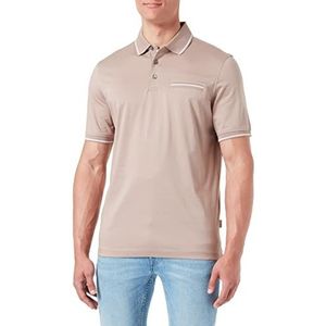 bugatti Heren 8151-35100 Poloshirt, beige-50, Regular, beige-50, M