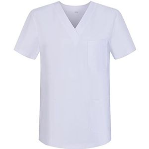 Scrub Top Unisex Scrubs - Medische Uniform V-hals Tuniek Scrub Top 817