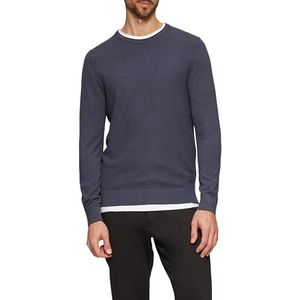 s.Oliver 2156076 trui met gemengde structuur, 59W1, M voor heren, 59w1, M