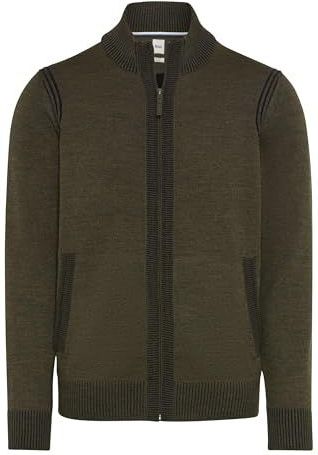 Brax - Jas - Donkergroen - Effen