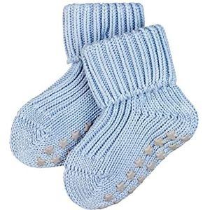 FALKE Uniseks-baby Stopper sokken Catspads Cotton B HP Katoen Noppen op de zool 1 Paar, Blauw (Crystal Blue 6290), 62-68