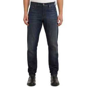 G-STAR 3301 Regular Tapered Jeans, Blauw (Antic Nile 51003-b767-a943), 32 W/36 L Heren, Blauw (Antic Nile 51003-b767-a943), 32W x 36L