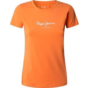 Pepe Jeans - NEW VIRGINIA SS N T-shirt - Oranje - Katoen