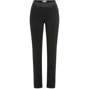 Raphaela by Brax Dames Pamina Cosy Winter Cotton Broek, antraciet, 29W / 32L