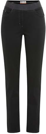 Raphaela by Brax Dames Pamina Cosy Winter Cotton Broek, antraciet, 29W / 32L