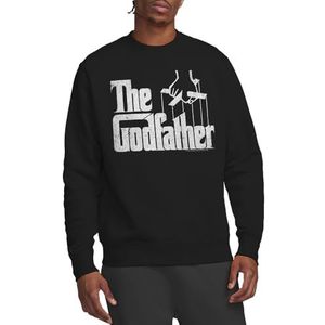 Godfather Logo Crew Sweatshirt, Zwart, Large, Zwart, L