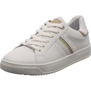 TOM TAILOR 5390470034 Sneakers voor dames, wit-multi, 39 EU, wit multi, 39 EU