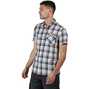 Regatta heren Ramiro' Coolweave katoen geruit knop naar beneden korte mouw Shirts