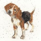 Beagle Bothy Threads Cross Stitch Kit van Hannah Dale of Wrendale Designs