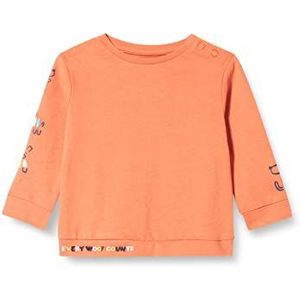 s.Oliver Junior Boy's T-shirt, lange mouwen, oranje, 164, oranje, 164 cm