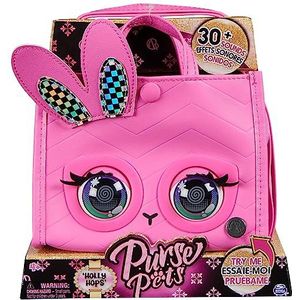 Purse Pets - Tote Bag - Bunny - Interactieve Tas & Knuffel met meer dan 30 geluiden en lichteffecten