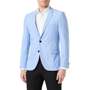 HUGO - Arti - Colbert - Effen - Herencolbert met Paspelzak op de Borst