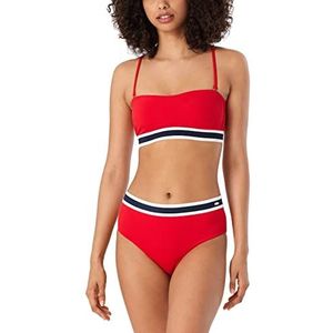 Schiesser Bandeau bikiniset voor dames, rood, XL