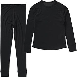 CMP - Hemd-broek-ondergoedset voor kinderen, zwart, 176