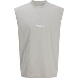 JACK & JONES Heren Jcosago Graphic Back mouwloos T-shirt, vapor blue, XS