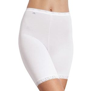 Sloggi Dames Basic+ Long shorts, Wit, 46