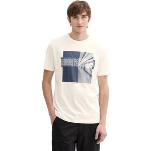 T-shirt - Fotoprint - Katoen - Basic Fit