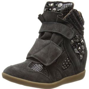 Replay Vrouwen Umen Hoge Tops, donkerbruin, 40 EU