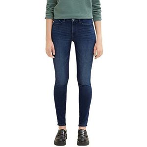 TOM TAILOR Denim NELA Extra Skinny Jeans voor dames, 10120 - Used Dark Stone Blue Denim, 27W x 34L