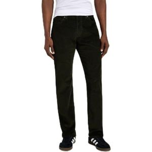 Lee Straight Fit MVP broek voor heren, groen (olive night), 30W x 32L