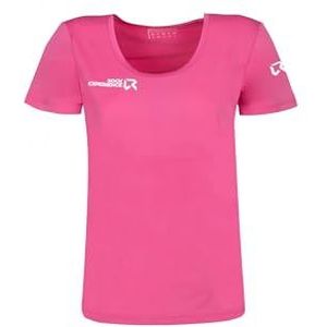 Rock Experience REWT01221-0821 Ambition SS Woman T-Shirt Heren T-Shirt Fandango Pink XS, Fandango Roze, XS