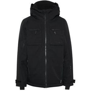 CHIEMSEE Ski-jack met backprint, 19-3911 Black Beauty, 170-176