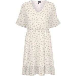 Getailleerde mini-jurk met V-hals, model 'SMILLA'