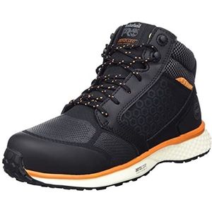 Timberland PRO Reaxion NT FP S3 Construction Shoe, voor heren, zwart russet oranje, 41,5 EU