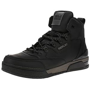 REPLAY Astro Speed X Sneakers voor heren, 003 zwart, 42 EU, 003 Black, 42 EU