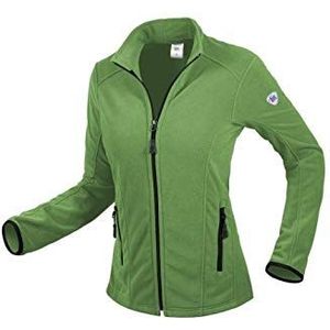 BP 1693-641-178-XL Fleecejas voor vrouwen, opstaande kraag en arm-hefsysteem, 275,00 g/m² 100% polyester, nieuw groen, XL