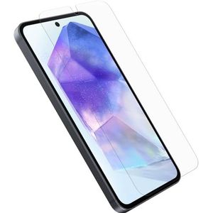 OtterBox Glass-screenprotector voor Samsung Galaxy A55 5G, gehard glas, krasbescherming, bescherming tegen vallen en splinters - Senza Retail Package