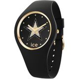 Ice-Watch - ICE glam rock Fame - Zwart damenhorloge met siliconen armband - 019859 (Medium)