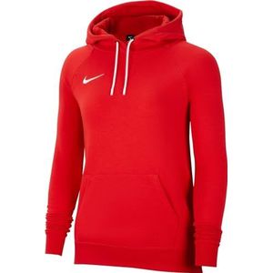 Nike Dames Sweater Met Capuchon W Nk Flc Park20 Po Hoodie, University Rood/Wit/Wit, CW6957-657, XS
