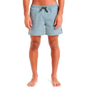 Quiksilver - Everyday Deluxe - Zwemshort - Bruin - 70% Gerecycled Polyester, Waterafstotend