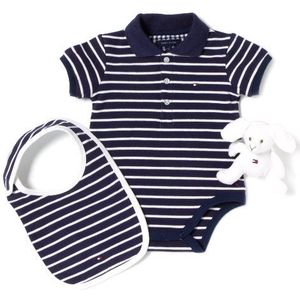 Tommy Hilfiger Unisex - Baby Baby kleding/kleding set BIB BABY POLO BOX_EZ51416976