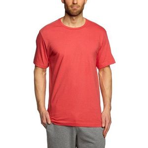 Schiesser Heren shirt korte mouwen pyjama top, Rot (500-rot), 54