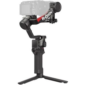 DJI RS 4, 3-assige gimbalstabilisator voor DSLR en spiegelloze camera's Canon/Sony/Panasonic/Nikon/Fujifilm, native verticale opnamen (2e generatie), joystick met 2 modi, Teflon-asarmen, cameragimbal