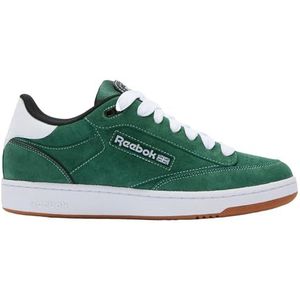 Reebok Unisex Club C BULC CLN sneakers, donkergroen/zwart/wit, 41 EU, donkergroen zwart wit, 41 EU