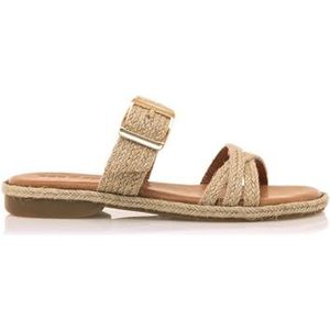 Mustang - Anais - Sandalen - Beige - Plat - Casual