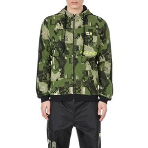 VR 46 Oversize AOP Fila Riders Academy sweatshirt voor heren (1 stuk)