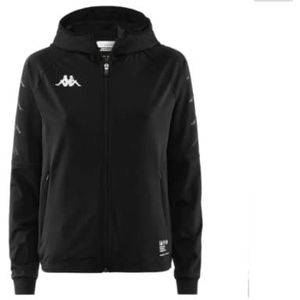 Kappa Dames Kombat Bikey Fleece, Zwart, S