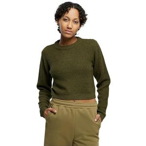 Urban Classics Sweatshirt voor dames, Summerolive, XS