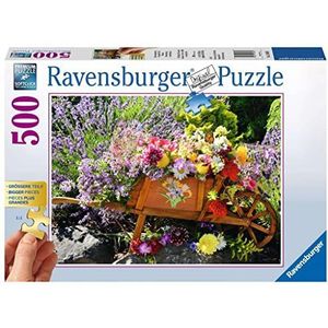 500 Extra Grote Stukjes Bloemen Puzzel (Ravensburger)