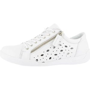 Andrea Conti Veterschoenen lage damesschoenen 0345925, grootte:37, kleur:Wit