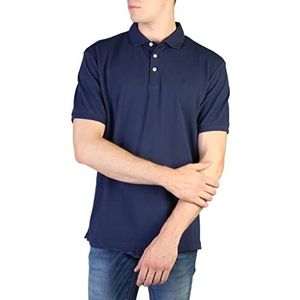 Hackett London Paisley Ucllr poloshirt voor heren, Blauw (marine 595), M