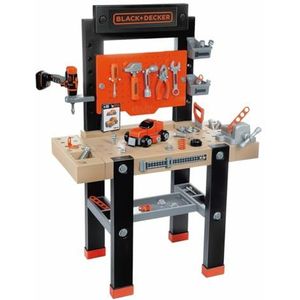 Smoby Black & Decker Bricolo Speelgoedwerkban - 92dlg.