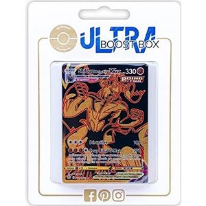 Shifours Poing final VMAX (Single Strike Urshifu VMAX) TG29/TG30 Shiny Gold - Ultraboost X Epée et Bouclier 9 - Stars Étincelantes - Doos met 10 Franse Pokemon kaarten