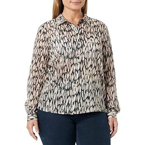 Scotch & Soda Damesshirt met normale pasvorm, lichtgewicht kwaliteit blouse, Combo R 0597, S