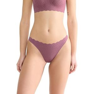 sloggi Women's Zero Feel Bliss String Slips, Purple Clover, L, Lila Clover, L