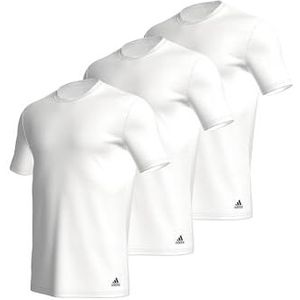 Adidas Sports Underwea Heren Multipack Crew Neck T (3PK) Baselayer-shirt, wit, XXL